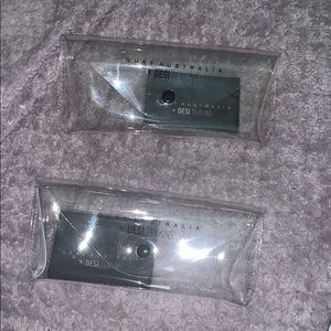 Quay sunglasses cases w/ cloths